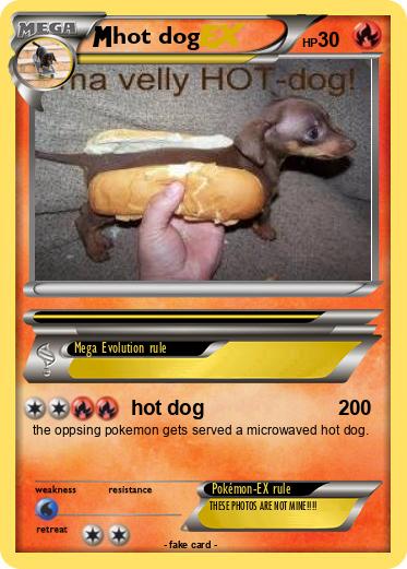 Pokemon hot dog