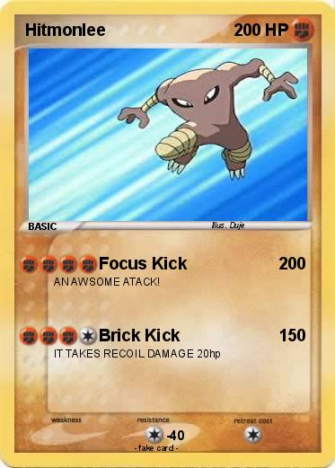 Pokemon Hitmonlee