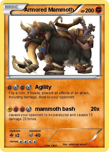 Pokemon Armored Mammoth