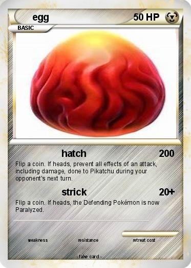 Pokemon egg