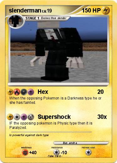 Pokemon slenderman