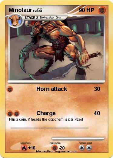 Pokemon Minotaur