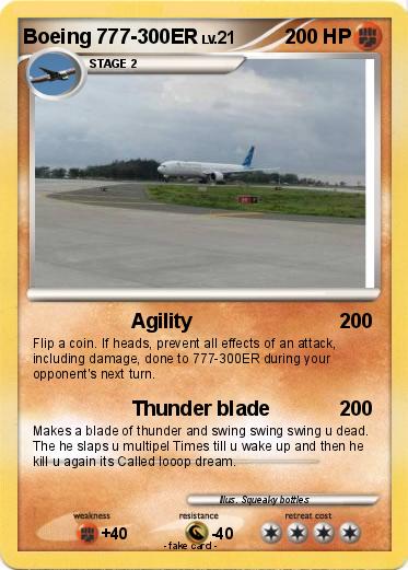 Pokemon Boeing 777-300ER