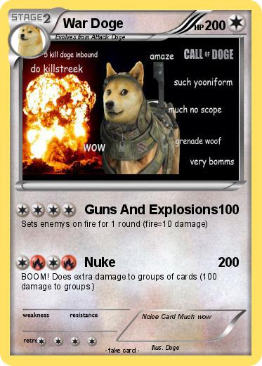 Pokemon War Doge Pokemon War Doge