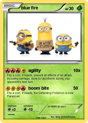 Pokemon blue fire