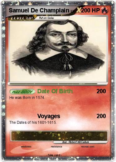 Pokemon Samuel De Champlain