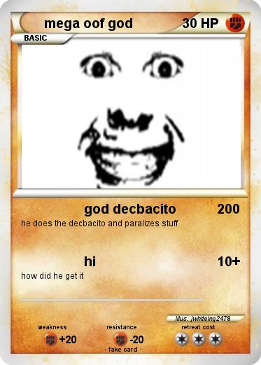 Pokemon mega oof god