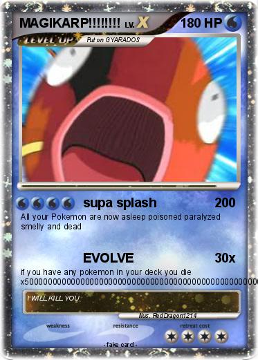 Pokemon MAGIKARP!!!!!!!!