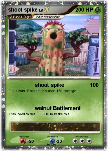 Pokemon shoot spike