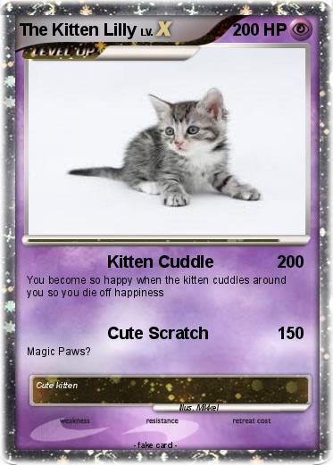 Pokemon The Kitten Lilly