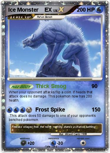Pokemon Ice Monster    EX