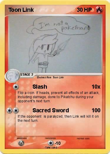 Pokemon Toon Link