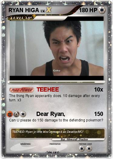 Pokemon RYAN HIGA