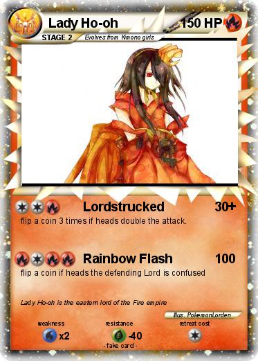 Pokemon Lady Ho-oh