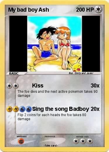 Pokemon My bad boy Ash