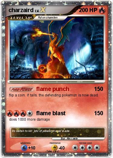 Pokemon charzaird