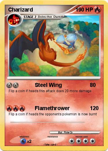 Pokemon Charizard                                                           5
