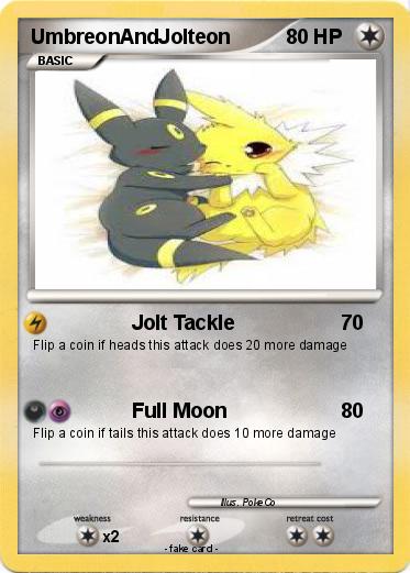 Pokemon UmbreonAndJolteon                                                   5