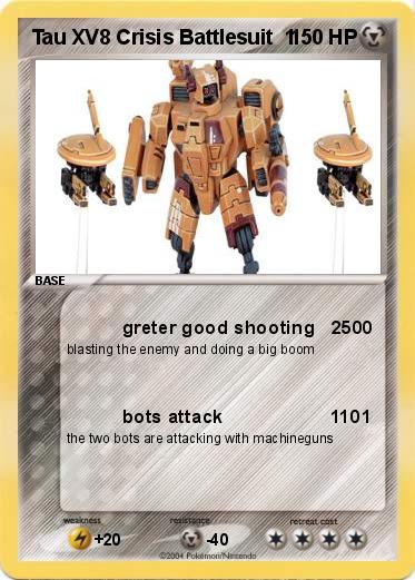 Pokemon Tau XV8 Crisis Battlesuit  1