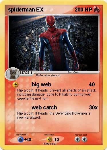 Pokemon spiderman EX