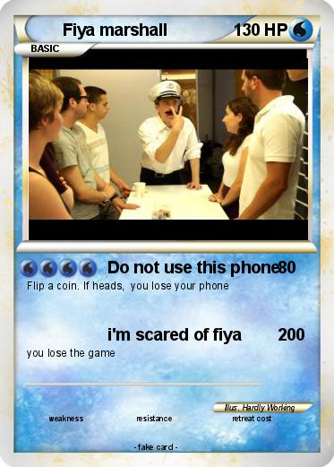 Pokemon Fiya marshall