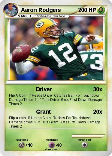 Pokemon Aaron Rodgers