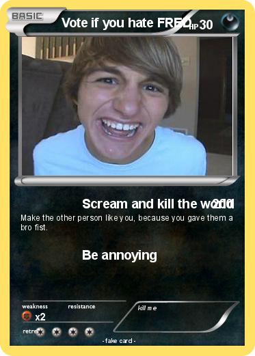 Pokemon Vote if you hate FRED