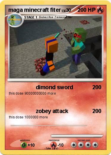 Pokemon maga minecraft fiter
