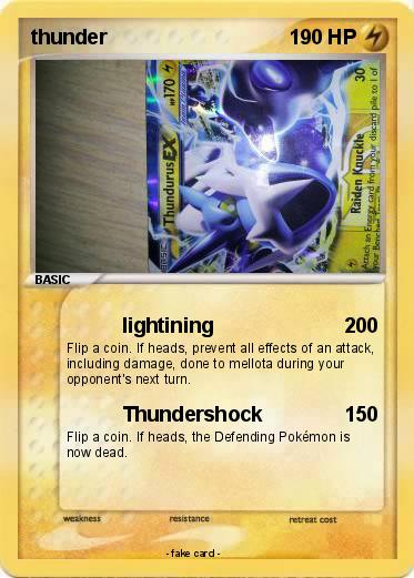 Pokemon thunder
