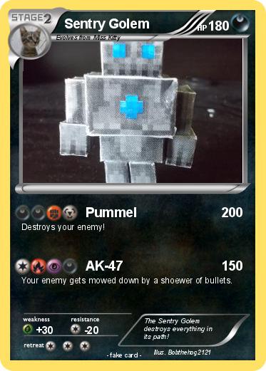 Pokemon Sentry Golem