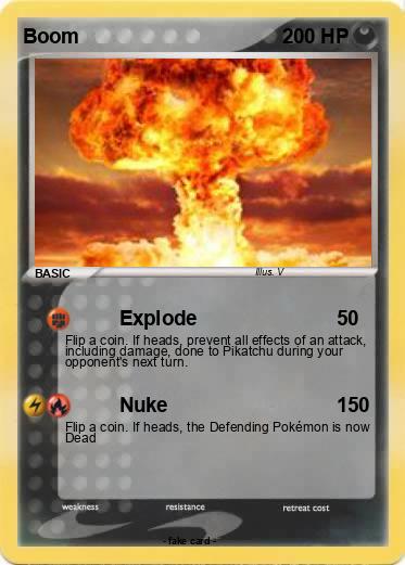 Pokemon Boom