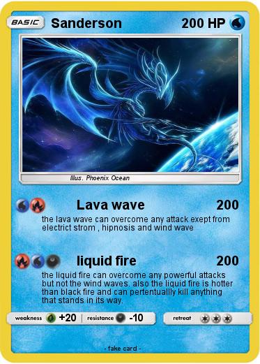 Pokemon Sanderson