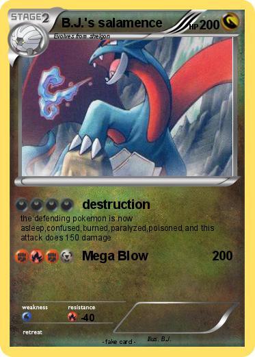 Pokemon B.J.'s salamence