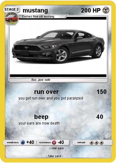 Pokemon mustang