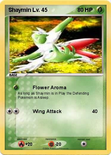 Pokemon Shaymin Lv. 45