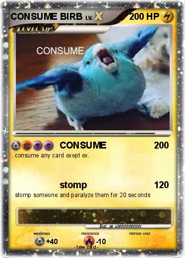 Pokemon CONSUME BIRB