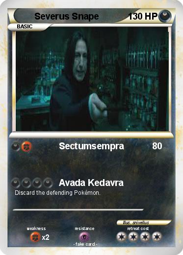Pokemon Severus Snape