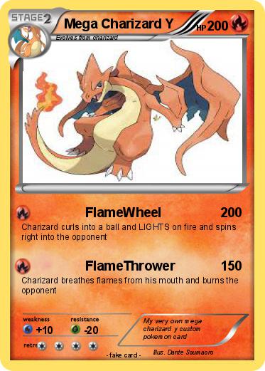 Pokemon Mega Charizard Y