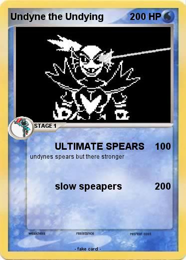 Pokemon Undyne the Undying