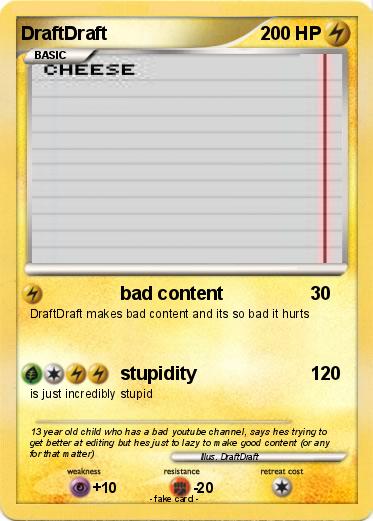 Pokemon DraftDraft