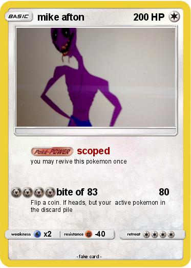 Pokemon mike afton