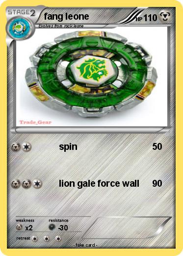 Pokemon fang leone
