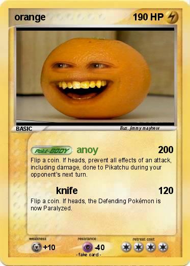 Pokemon orange