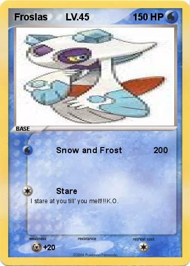 Pokemon Froslas       LV.45