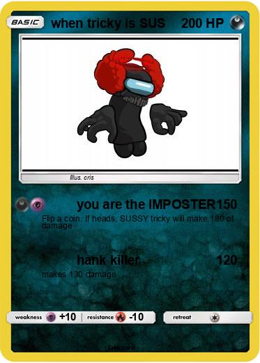 Pokemon when tricky is SUS