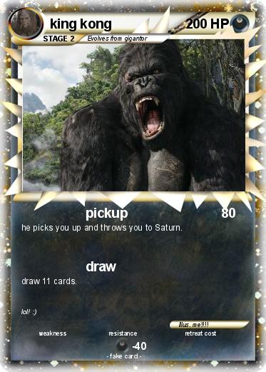 Pokemon king kong