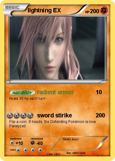 Pokemon lightning EX