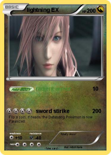 Pokemon lightning EX