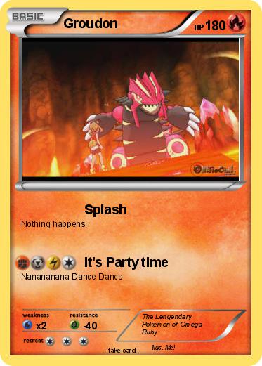 Pokemon Groudon