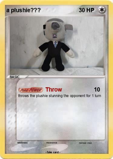 Pokemon a plushie???